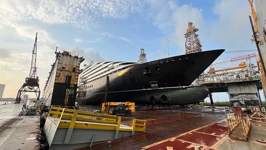 Eclipse Drydock at Gulf Copper